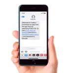 Fuellox invite on phone